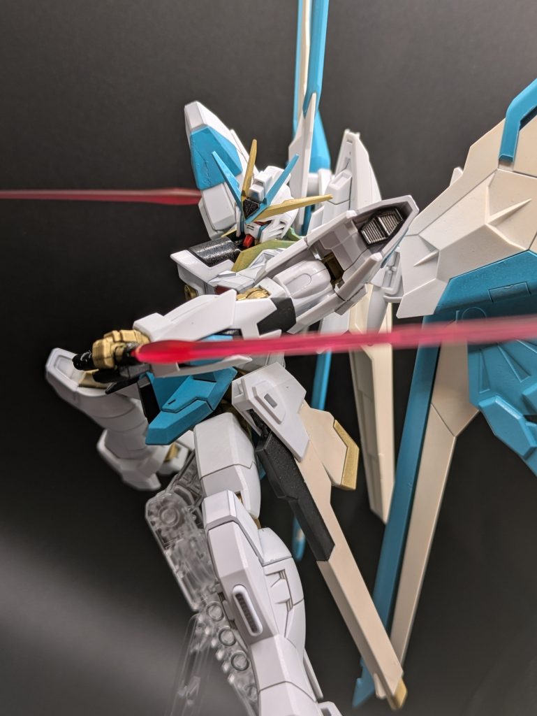 頭部にはディスラプターを本家マイフリ同様装備しています、けど風真殿が使うかなぁ…?なんか本人の性格的に大量破壊兵器とか威力が高すぎる兵器とか使わなさそう…?