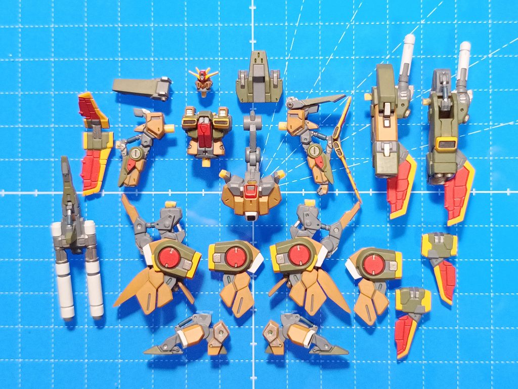 完成直前。アーティファクトにしてはアレンジ控えめでスッキリしたZZでした。くどくならないようにスミ入れも控えめです。