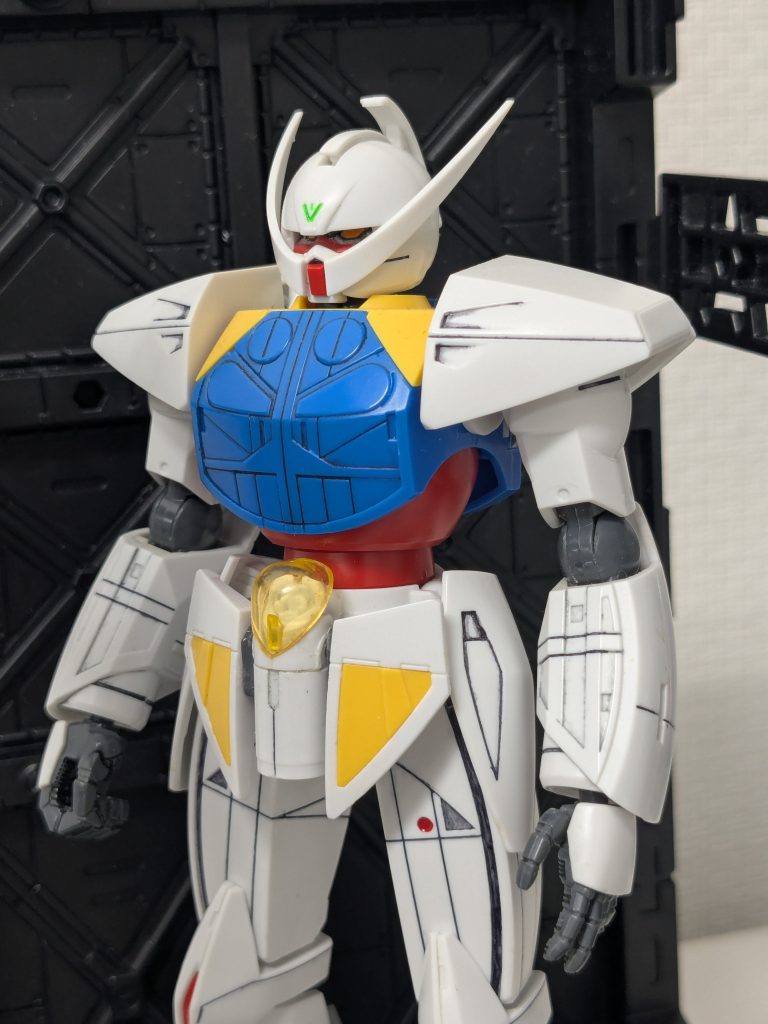 墨入れと部分塗装仕上げ