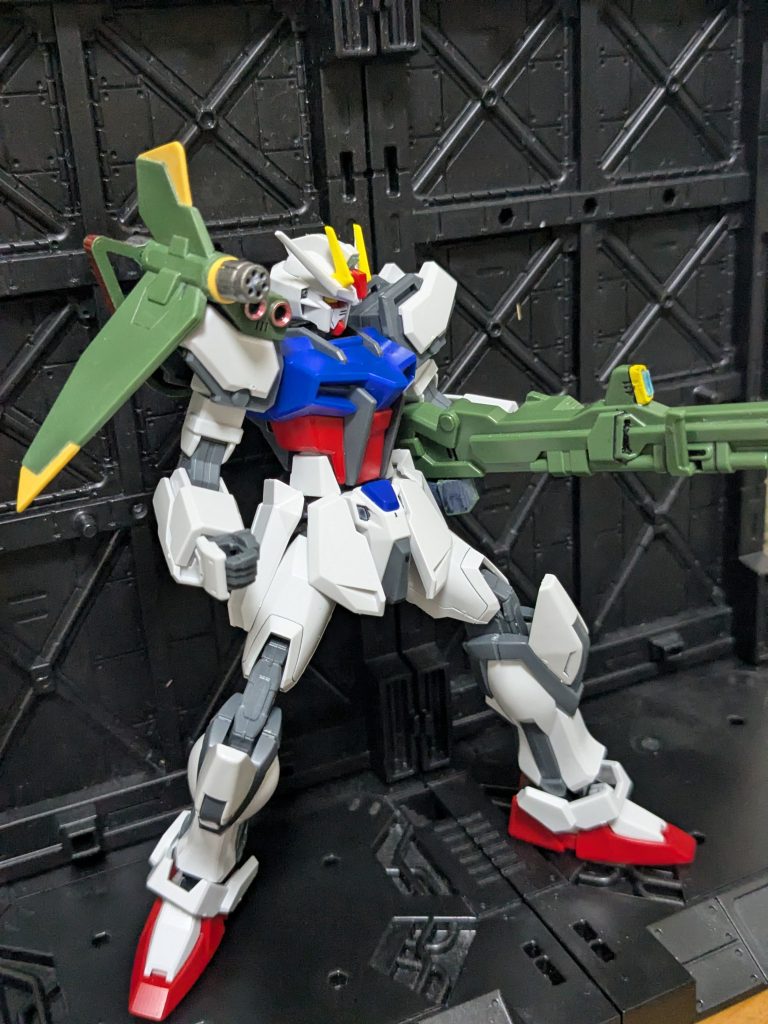 EGストライクガンダム＋CSランチャーパック–3枚目/制作者：気まぐれ