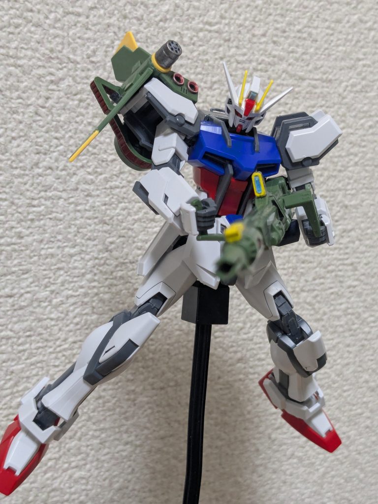 EGストライクガンダム＋CSランチャーパック–4枚目/制作者：気まぐれ