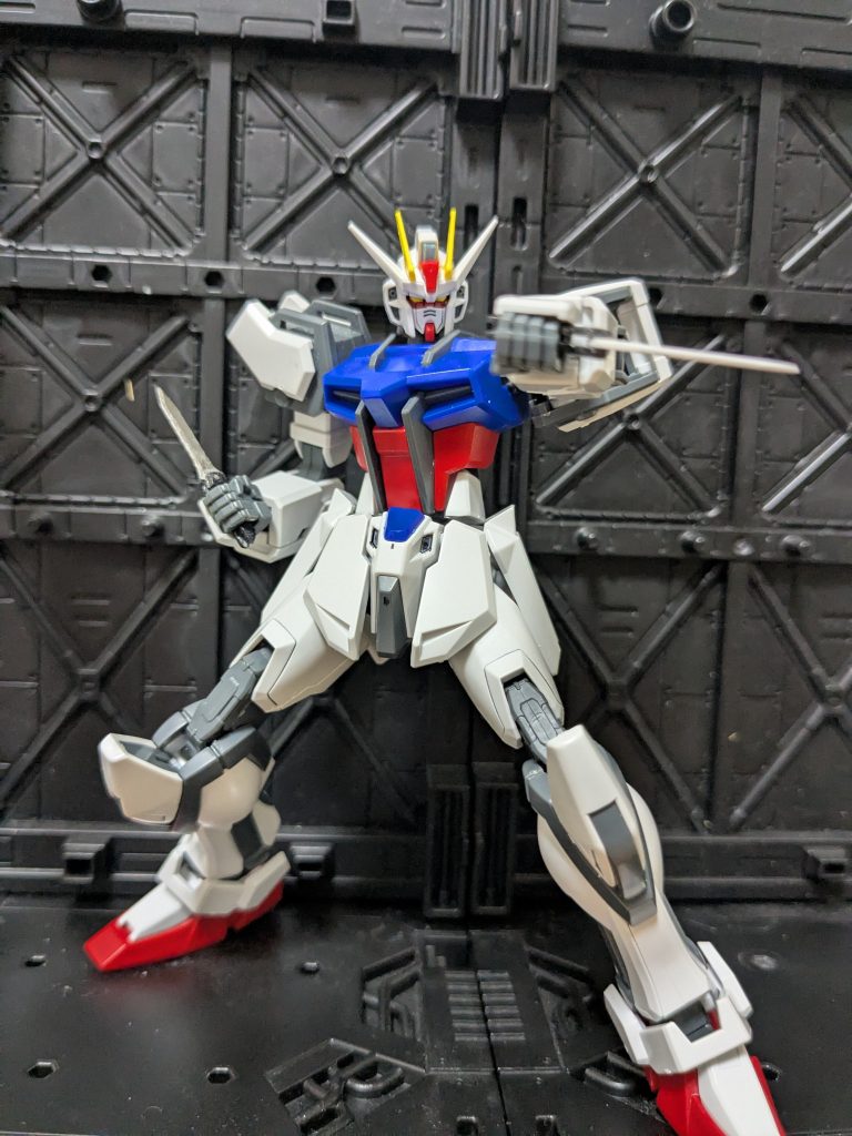 アーマーシュナイダーでポーズ