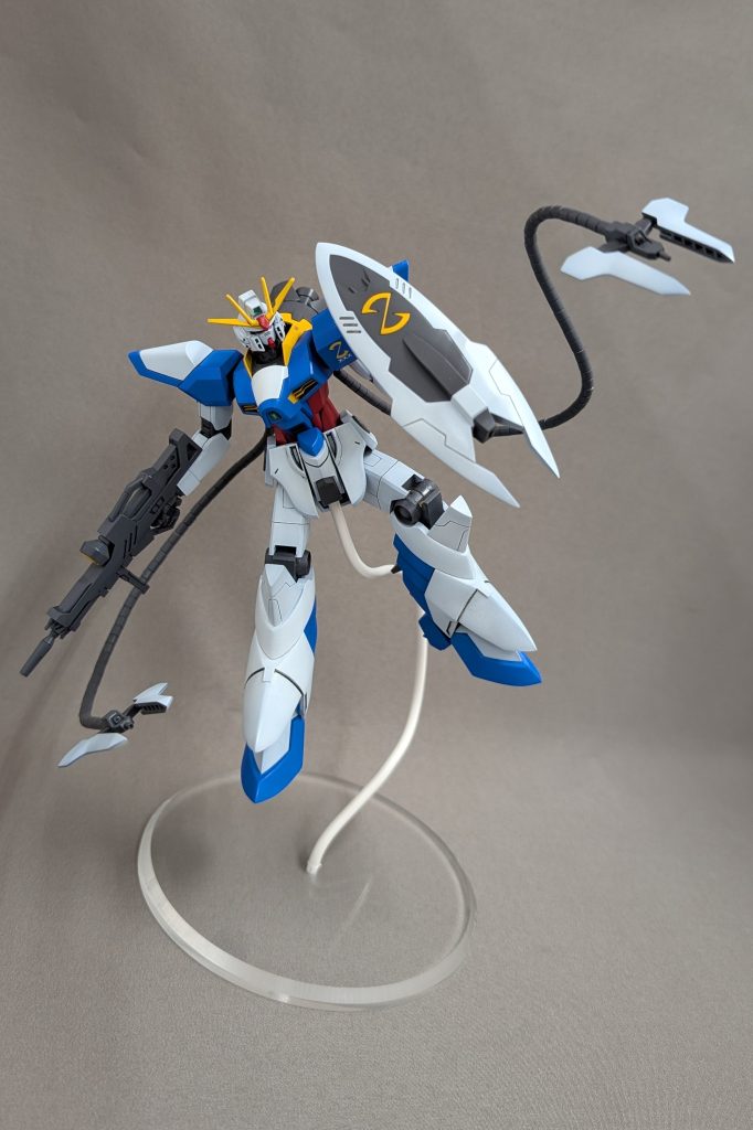 プリスティスのケーブルはワイヤーにプラパイプを被せたもの 