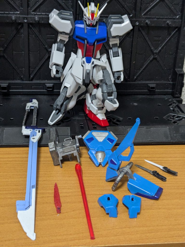 EGストライクガンダム＋CSソードパック改修–3枚目/制作者：気まぐれ