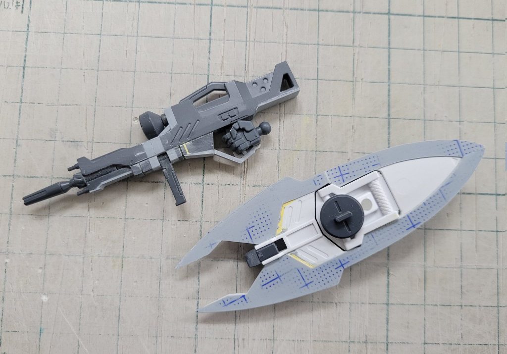 ビームライフルは思い切ってもっと大きくすればよかった