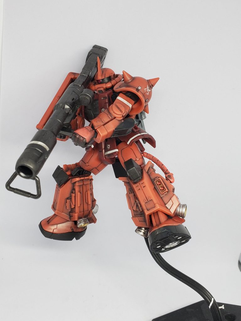 同じく食玩Gフレームのシャア専用高機動型ザク