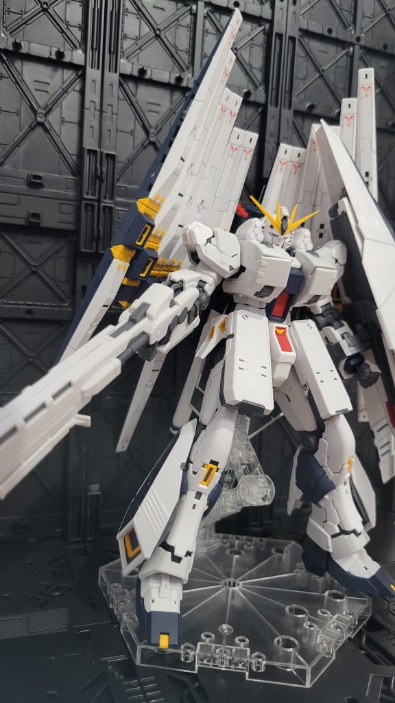 RG νガンダム　HWSダブルフィンファンネル–4枚目/制作者：KM.Jaguar