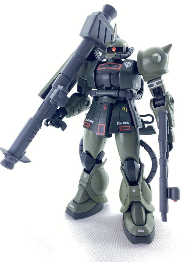 MS-06S ザクⅡS型（指揮官用ザク）–2枚目/制作者：Mame-Ruri