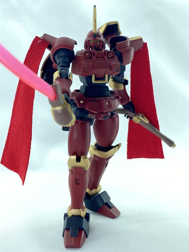 主に旧キットの関節を改修による可動域の拡大、現代的なプロポーションへの変更を目指しました。