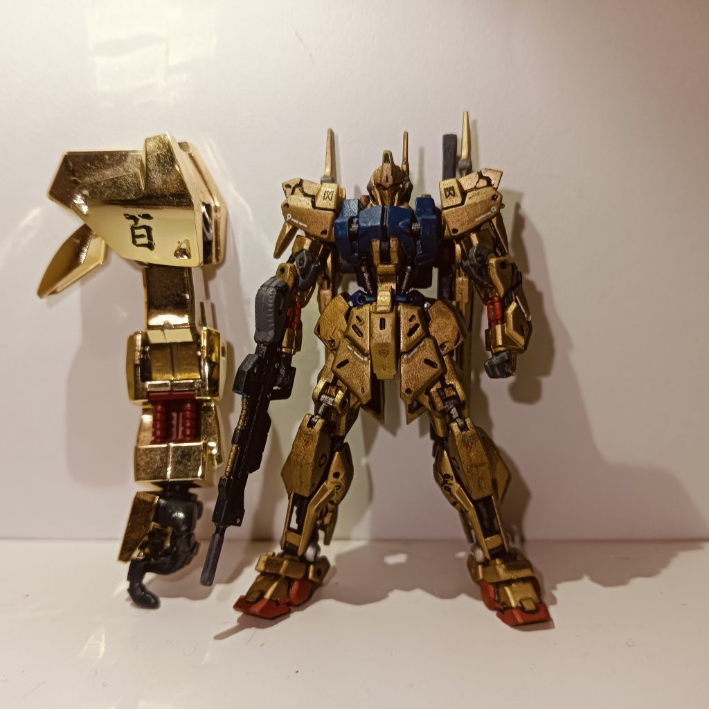 HG百式の腕と大きさ比較！腕デカすぎ!!