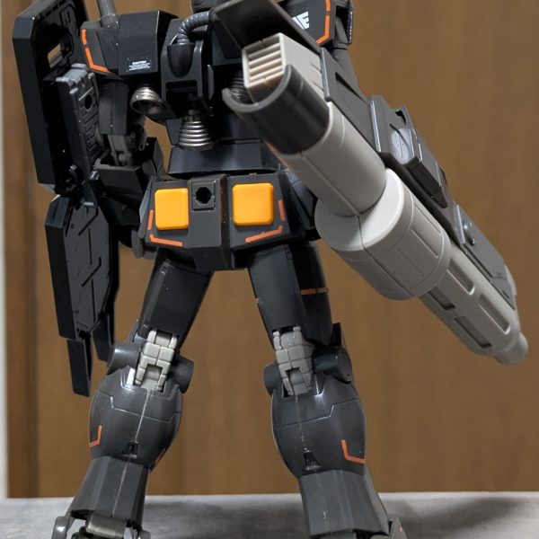 HG FA-78-2ヘビーガンダム(MSD)製作中!今日はデカール貼り!!ガンダムデカール&アルファベットデカール&某作品のデカールを使用してヘビーガンダム国連宇宙軍ワイルドウィーゼル仕様に。設定では漫画版ククルス・ドアンの島と同じく