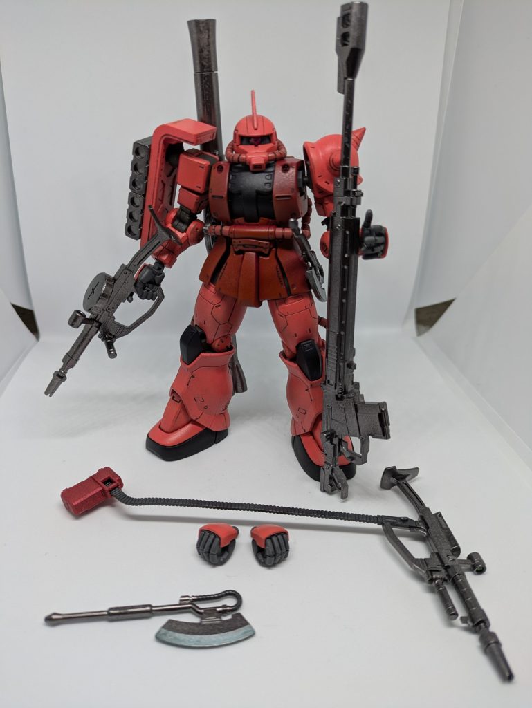 オリジンザクⅡ赤い彗星ver–6枚目/制作者:@lovebomb618151