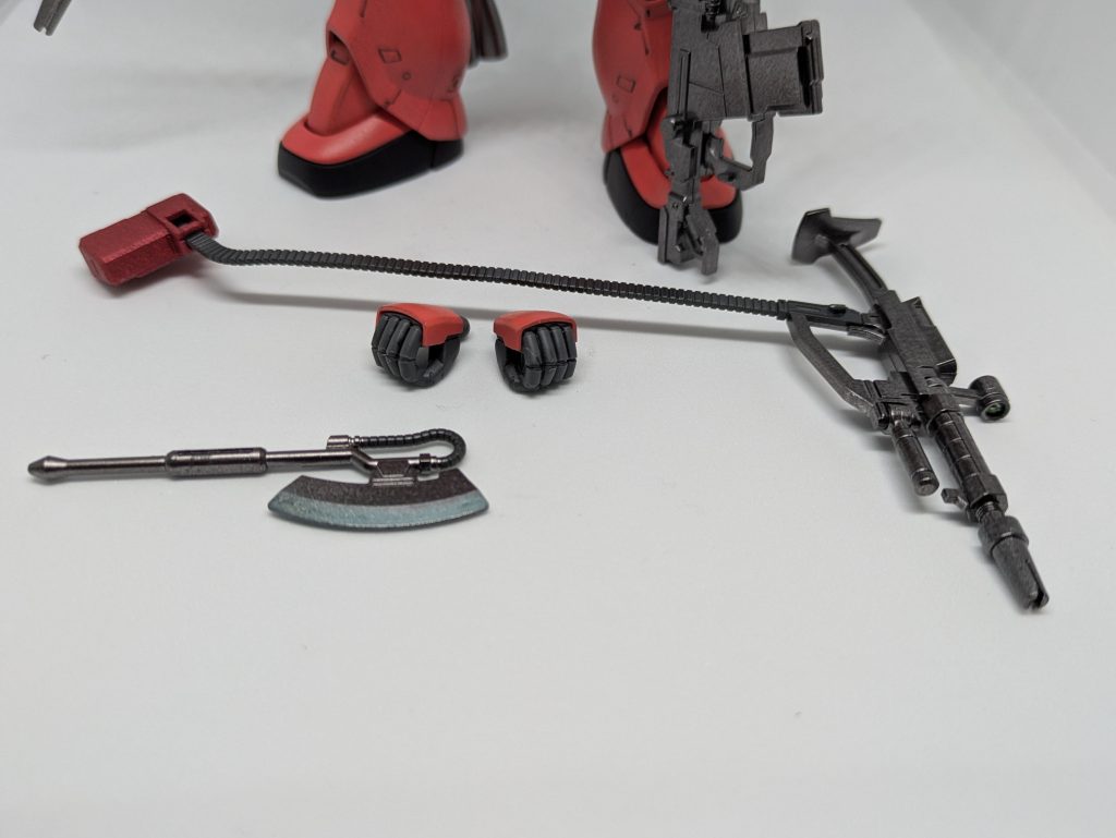 ヒートホークの刃にもホロブルーを