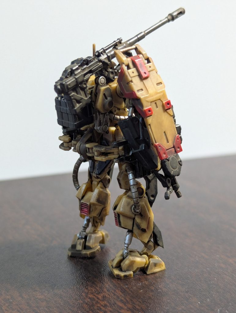 ウェザリングはいつもの水性ウェザリングペイントセットで。