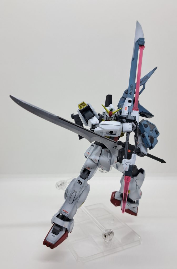 ソード装備各種装備にエゥーゴのデカール貼って無理やり統一感出そうとしてます