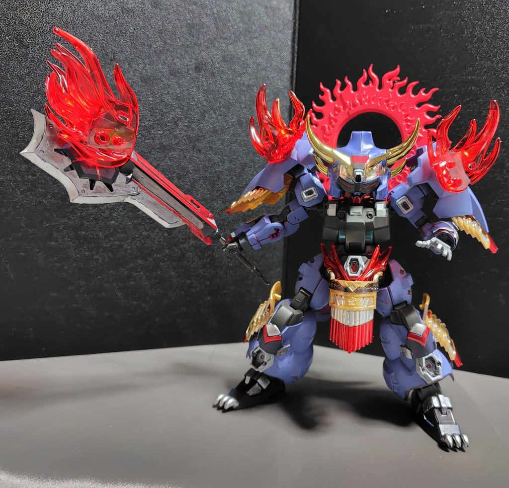 勿論、焔を纏った斧の一撃は焦土にしてしまうくらいの衝撃と火力を誇っています。