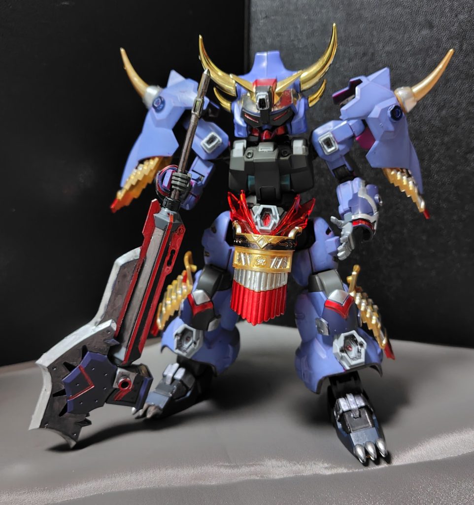 久しぶりにガンプラ作りましたが、やっぱりディランザとSDガンダムの相性は良いですね。4月からジークアクスも始まるので、今後は斧をメイン武器にした作品が増えてくるのではないでしょうか?