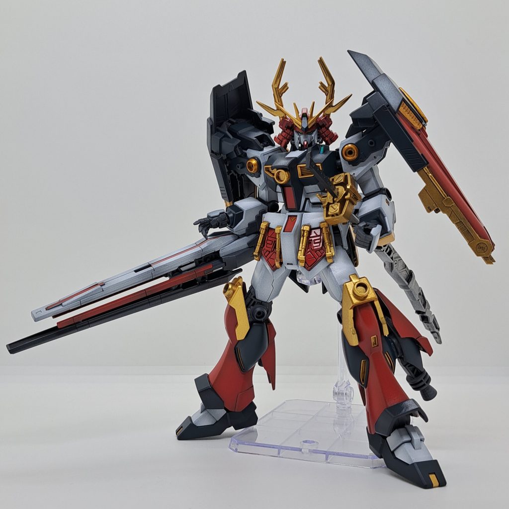 自分ルールのEG二体縛りから外れますが同じEGからロングレンジフィンファンネルもあわせて作りました 