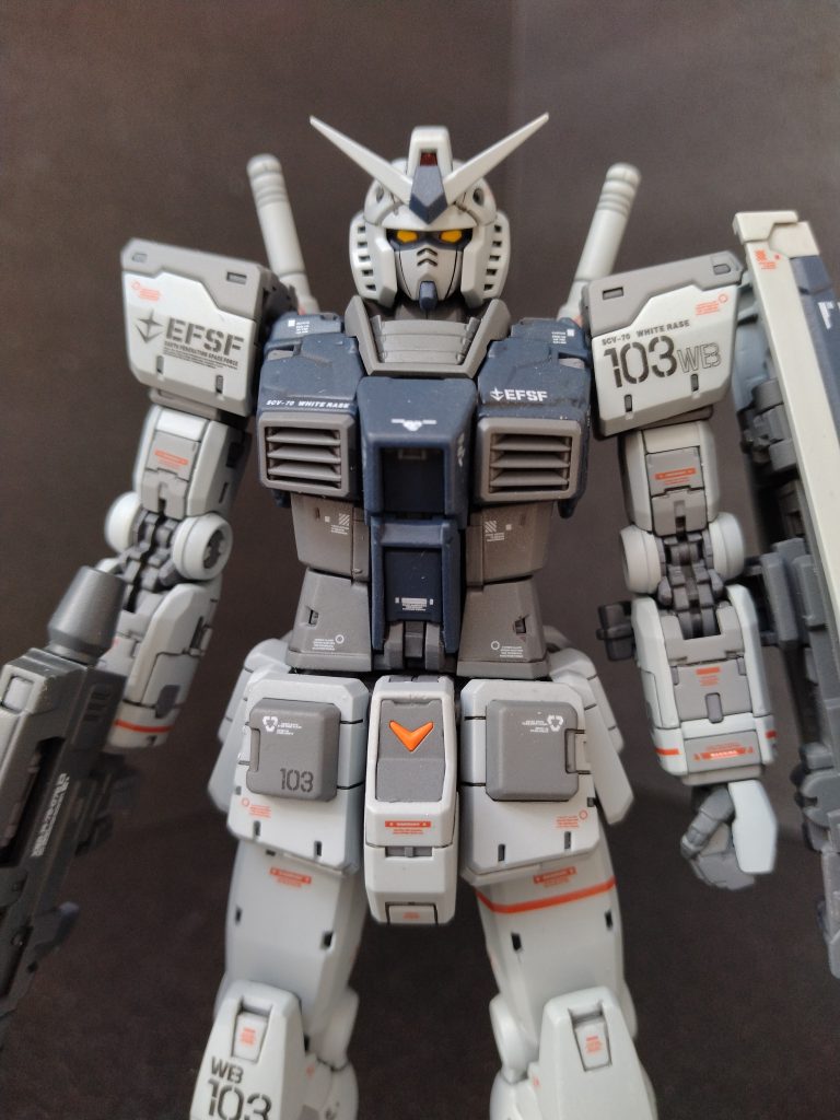 RG 1/144 RX-78-2 ガンダム Ver.2.0–4枚目/制作者：モチ