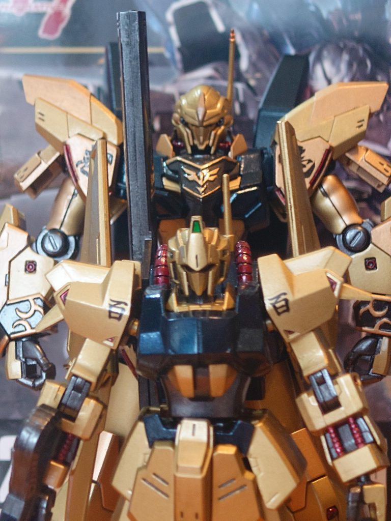 こうして並べると、スラスターカバーは金色でもよかったかな?ご覧いただきありがとうございました!