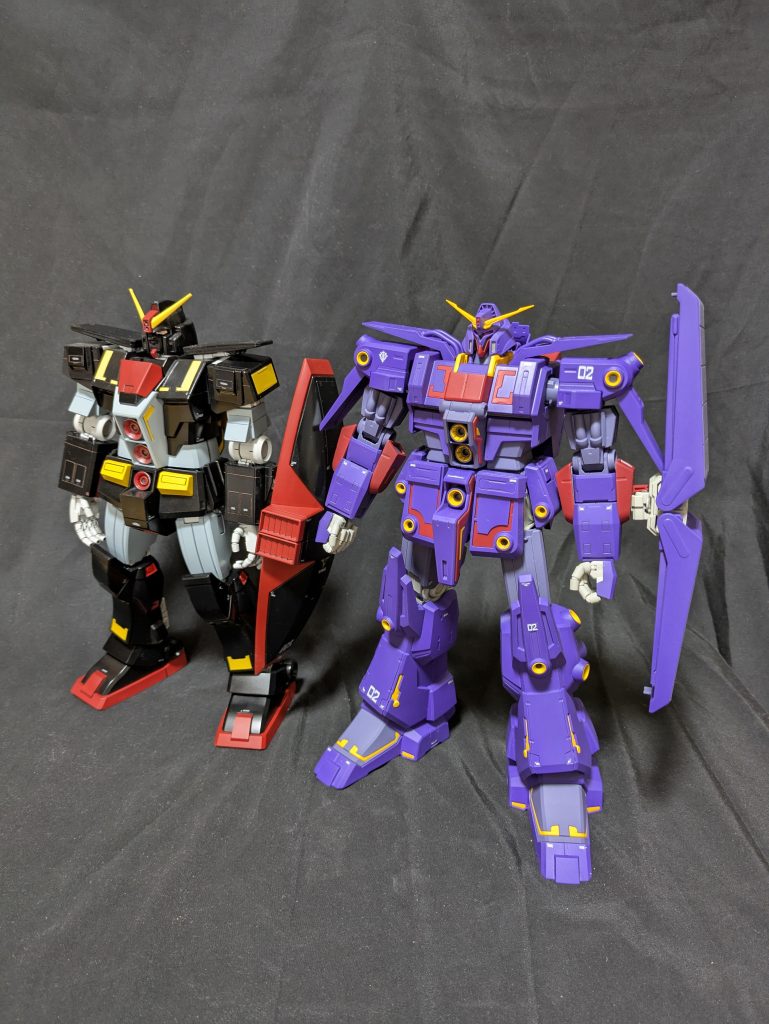 HGUCサイコガンダムとツーショット