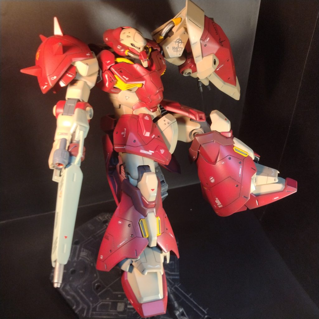 HGメッサーF02型でした!次はシルヴァ・バレトガエル機を製作すると思います!😄