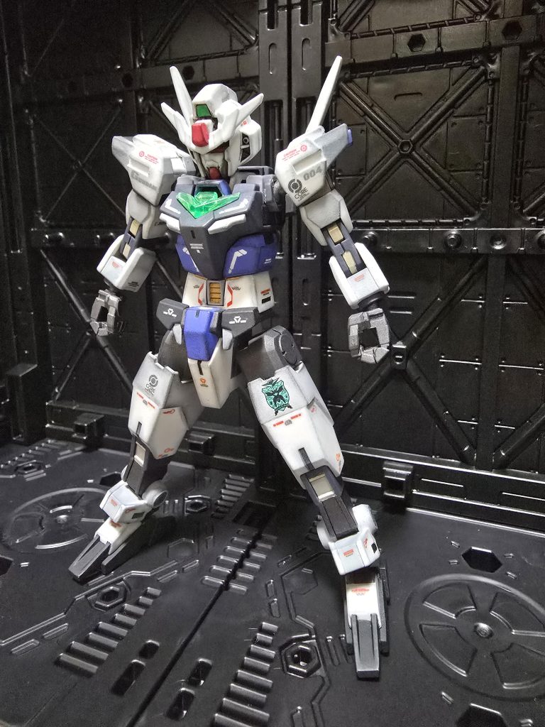 タミヤのウェザリングマスターで縁取り