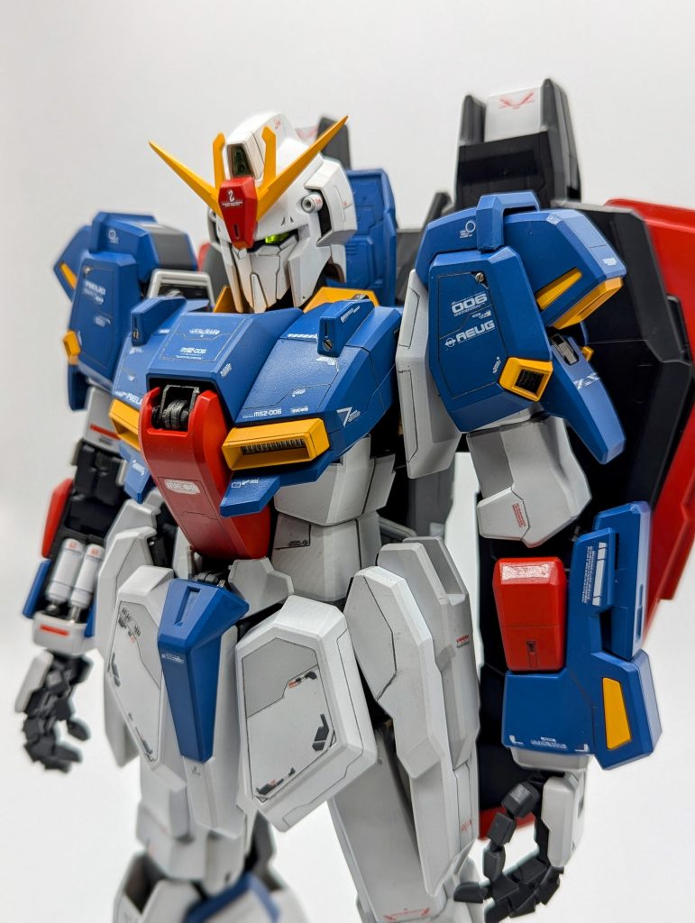 PG zガンダム改修塗装完成品–4枚目/制作者：kenshira0123