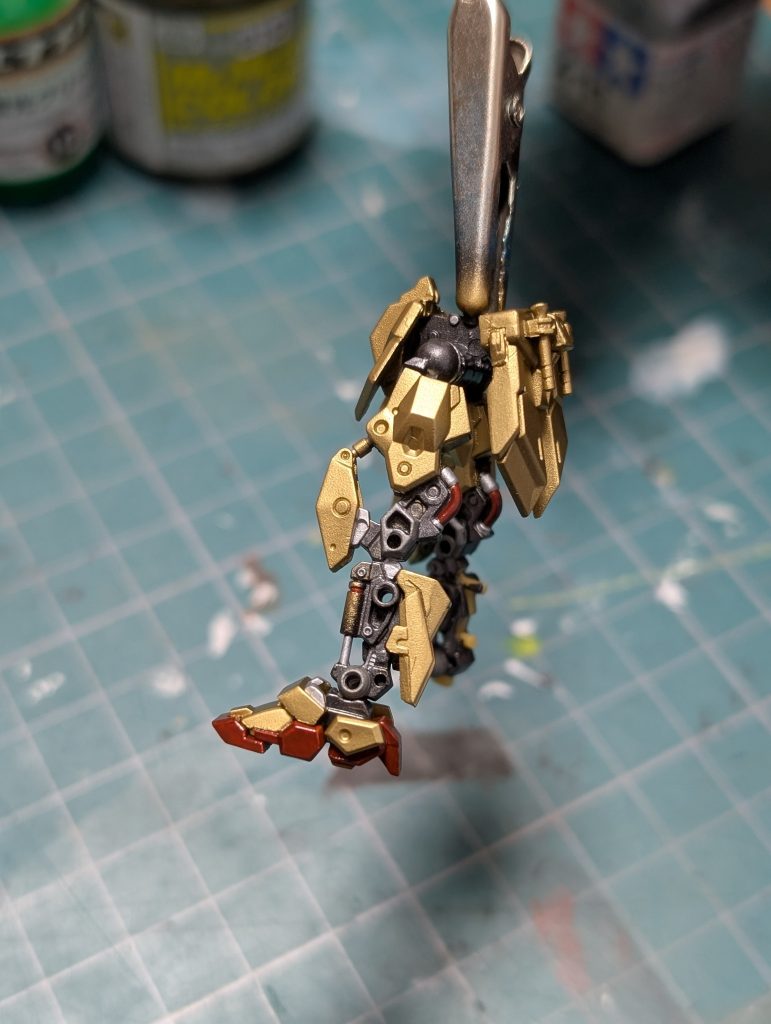 ほとんど見えなくなるのに塗り分けしてしまった笑