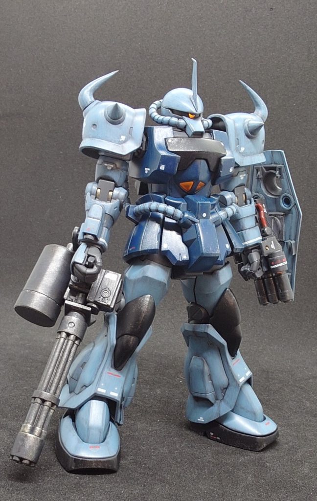 ガトリングのドライブラシが上手いこと出来なくてどうなんだろ?