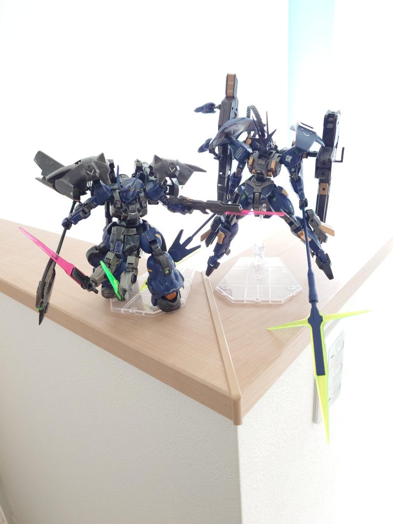 以前作ったダリルバルデと色味と揃えてます。