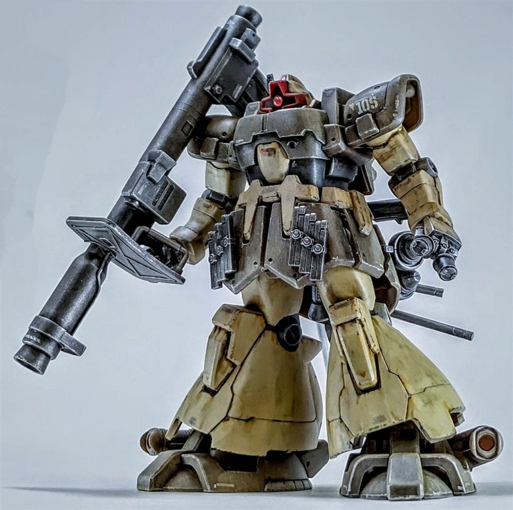 HG MS-09F/TROP DOM TROPEN (UNICORN Ver.)–2枚目/制作者:kuro@A91