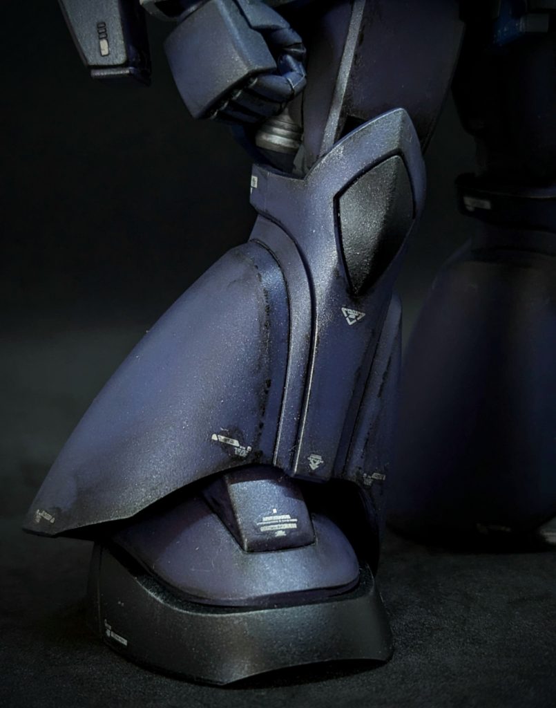 前述した通り…ゲルググベース…古いキットですので可動域はイマイチでしたので、ポージングもなかなか取りにくかったです(^_^;)