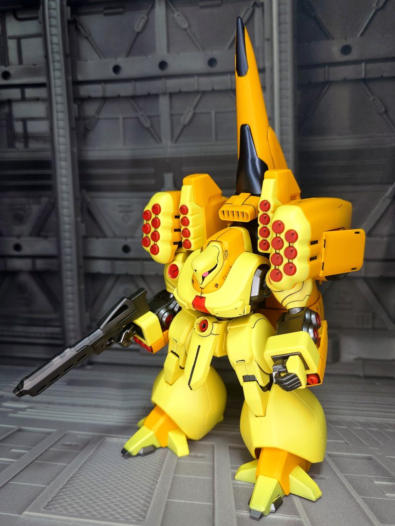 SDガンダム　ガシャポン戦記で大好きだったズサこのずんぐりむっくり感、ミサイル搭載数がたまらない😋