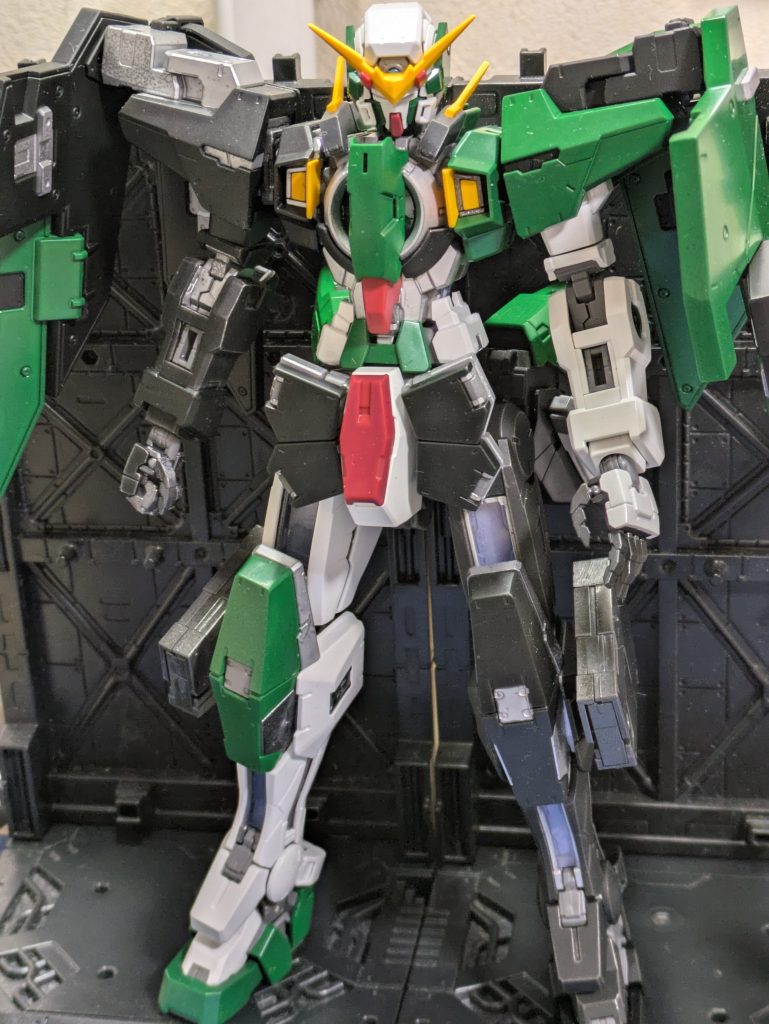 全体図です　GNシールドは全部黒でも良かったかも思いました！！見て頂きありがとうございます😊