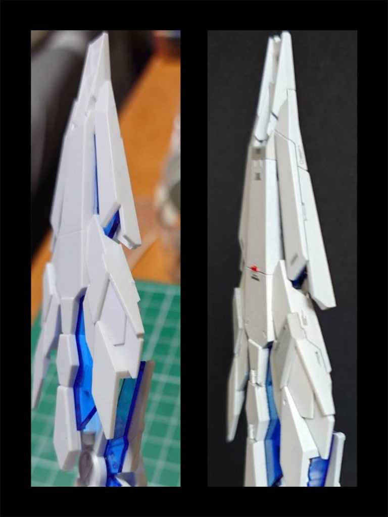 側面もツルツルだったので、全てディテール追加しています。