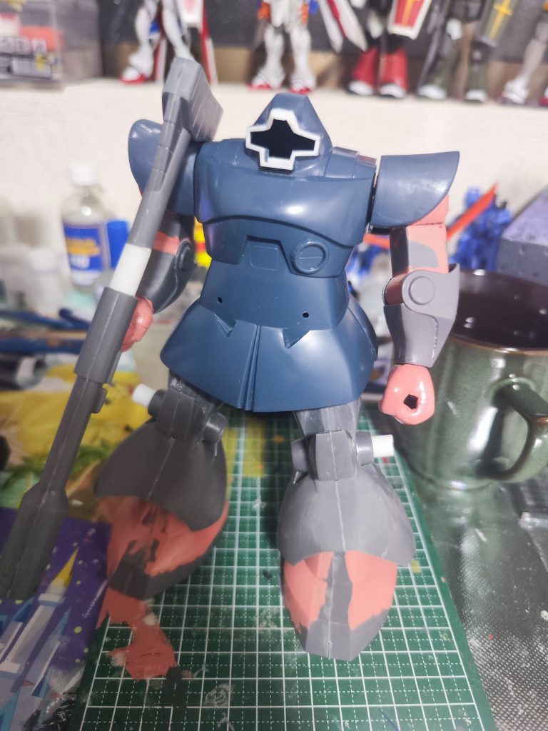 関節を新規で作成しポージングの確認しながら作り進めてます