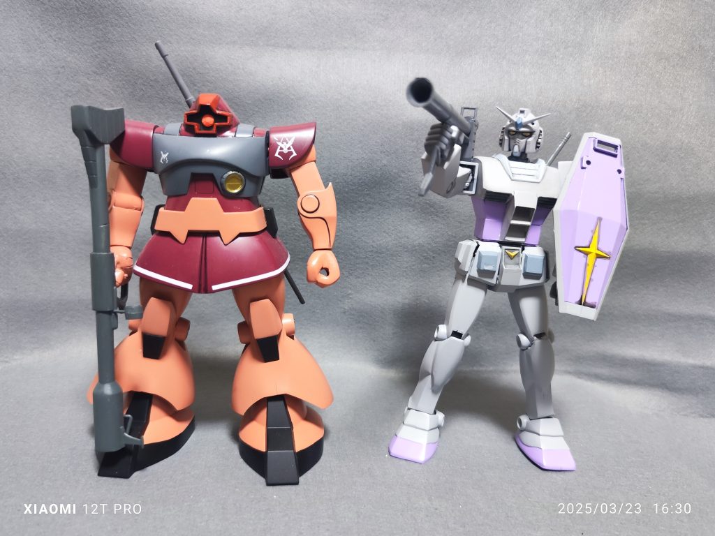 コロナ禍から始めたガンプラですが4年近く作って来てもそれほど腕は上がらないもんですが楽しさは増すばかりでいい趣味だなと実感してますね。