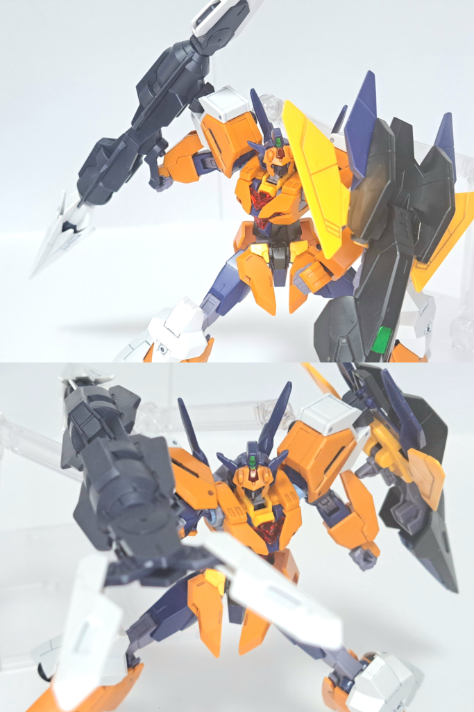 メガニックドライバーブレーカドリルとヴァイスプライヤを後部で接続した巨大な重工具武装。両ユニットの出力が重なることで、破壊力がさらに向上する。ドリルとプライヤはユニットを回転させる事で素早い切り替えが可能。