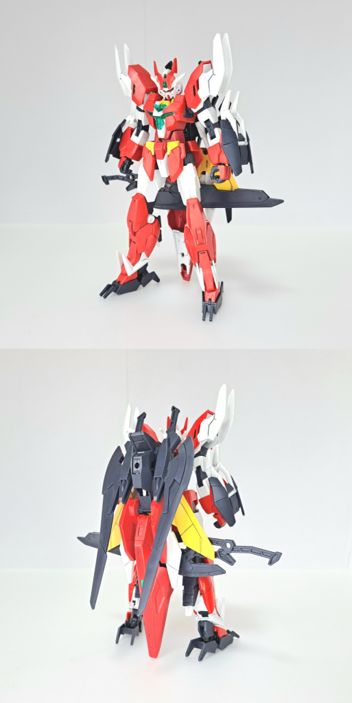 マーズフォーガンダム (コアガンダムII) コアガンダムIIにつけてみました胸部クリアパーツが目立っててカッコいい