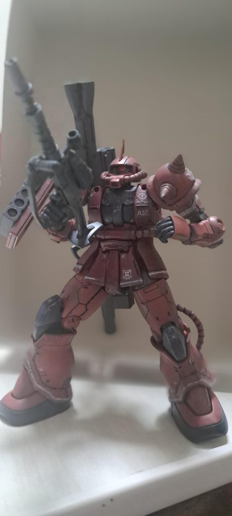 ディテールも細かくカッコ良いので、また汚してみました。