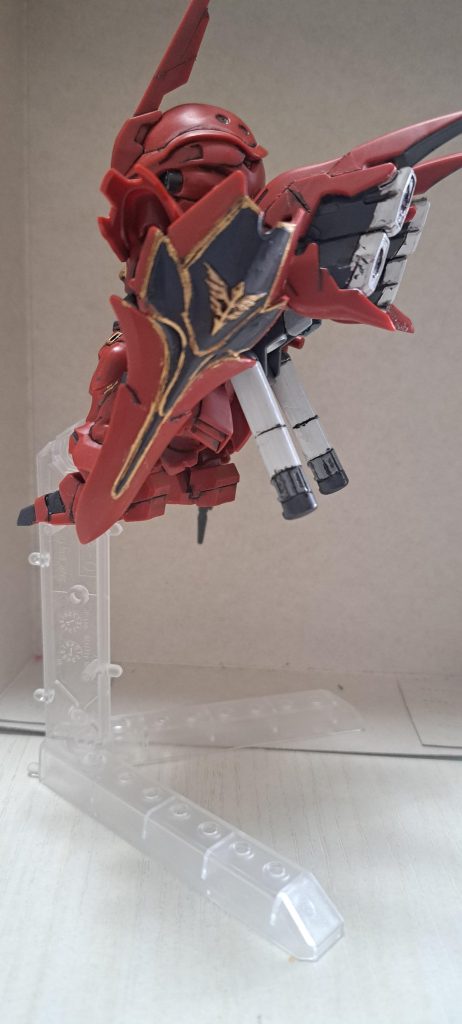 細いとこ頑張ったので嫁に、ちょっと凄いら、老眼だぜ。塗ったぜ、言ったら　たった一言ふ〜ん。これからも楽しくガンプラやっていきます。ありがとうございました。