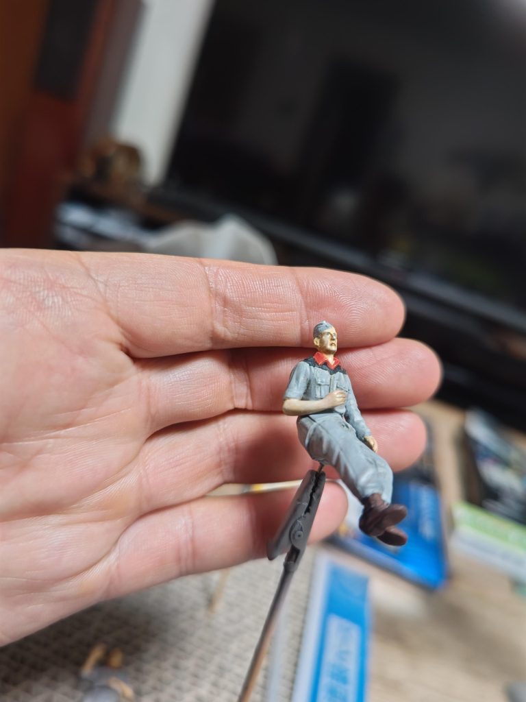 連邦兵士も改造で作製。