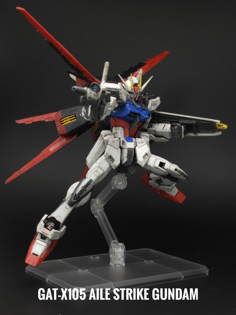 GAT-X105+AQM/E-X01 エールストライクガンダム AILE STRIKE GUNDAM–2枚目/制作者：cygnusleung