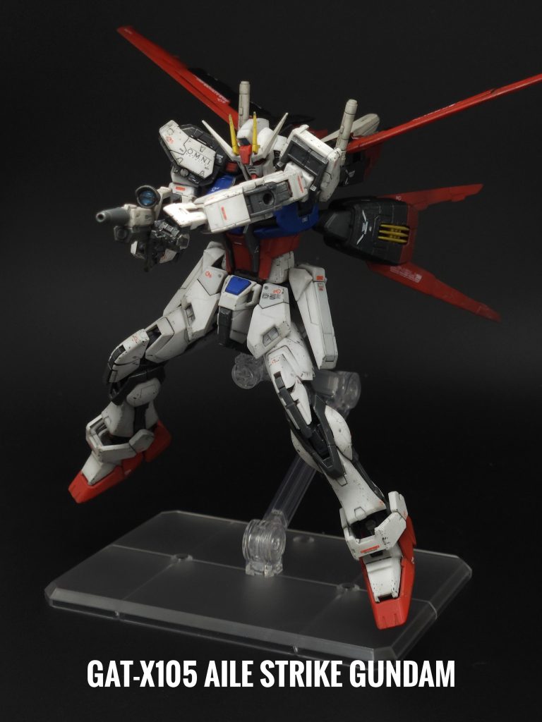 GAT-X105+AQM/E-X01 エールストライクガンダム AILE STRIKE GUNDAM–3枚目/制作者：cygnusleung