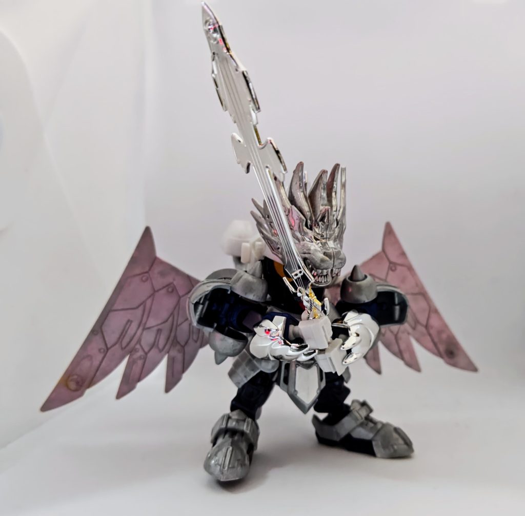 EXスタンダードの二の腕を移植した事で、両手持ちが可能に。