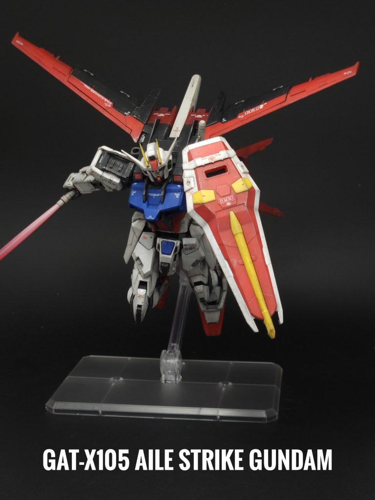GAT-X105+AQM/E-X01 エールストライクガンダム AILE STRIKE GUNDAM–4枚目/制作者：cygnusleung