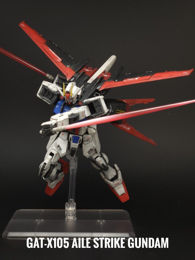 GAT-X105+AQM/E-X01 エールストライクガンダム AILE STRIKE GUNDAM–5枚目/制作者：cygnusleung