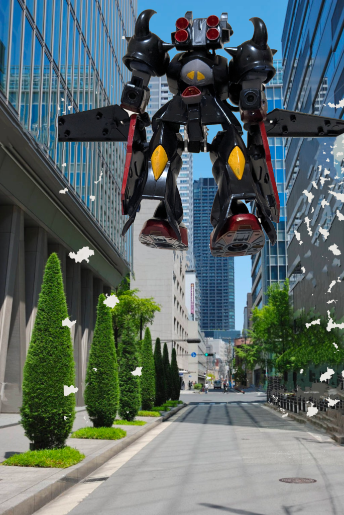 都市強襲用MS「グフフ」–2枚目/制作者：iinesisugitanokana