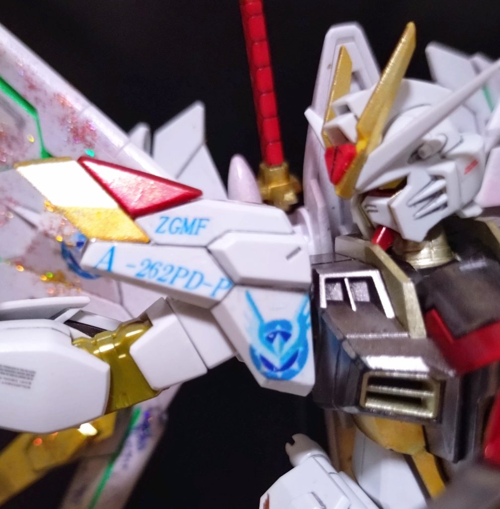 自作デカール HGCEマイティストライクフリーダム–2枚目/制作者：shuda666